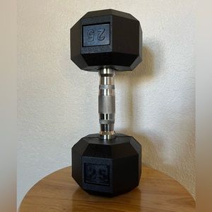 SPRI 25 lb dumbbell